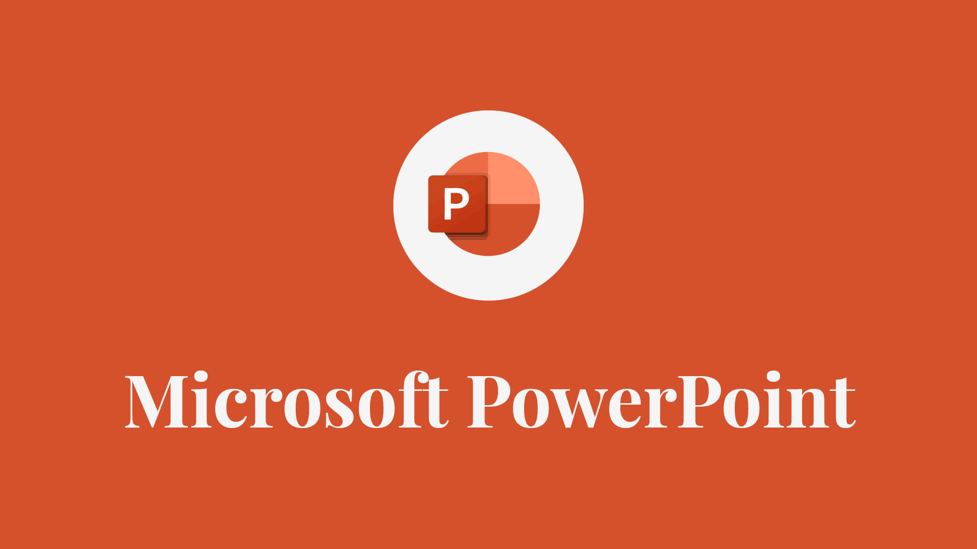 Microsoft PowerPoint Masterclass